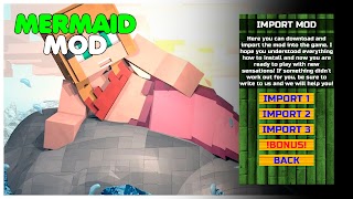 Mermaids Mod Addon for MCPE screenshot 1