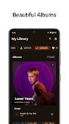 برنامه‌نما Mars Music Player عکس از صفحه