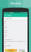 برنامه‌نما Hindi Dictionary عکس از صفحه