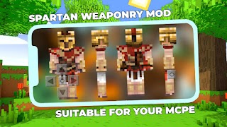 Spartan Weaponry Mod Minecraft imagem de tela 5