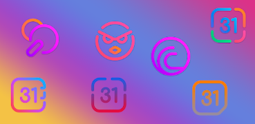 Stroke Icon Pack ảnh chụp màn hình 2