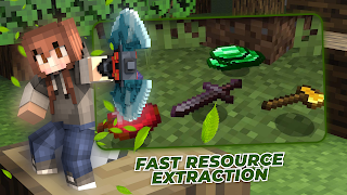 Tree Capitator Mod for MCPE ภาพหน้าจอ 2