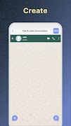 Fake Messages - Create Chat اسکرین شاٹ 3