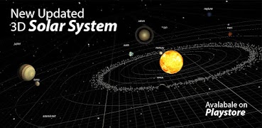Solar System 3D Space Planets screenshot 3