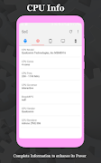 Mobile Device Info ภาพหน้าจอ 2