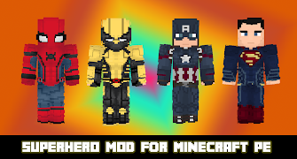 Superheroes Mod for Minecraft スクリーンショット 4