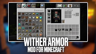 پوستر Wither Armor Mod for Minecraft