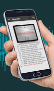 برنامه‌نما Vibration Meter عکس از صفحه