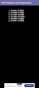 PCD Calculator and Programming تصوير الشاشة 3