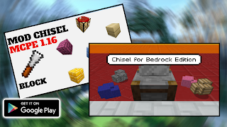 Chisel Mod for Minecraft poster