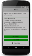 Share Locations: GPS coordinat screenshot 3