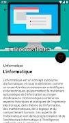 Cours d'informatique скриншот 5