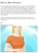 How to Have Presence โปสเตอร์