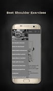 برنامه‌نما Best Shoulder Workouts عکس از صفحه