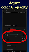 Screen Dimmer（通知も薄暗くなります） スクリーンショット 4