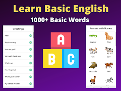 1 Schermata Basic English Learning - English Flashcards