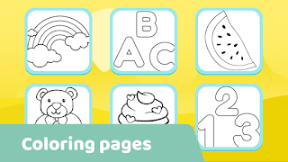 Animals Coloring and Learn اسکرین شاٹ 5