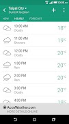 HTC Weather اسکرین شاٹ 1