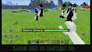 Mod Ben Alien MCPE V3 - Addon  poster