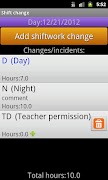 MyShiftWork Pro screenshot 3