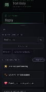 برنامه‌نما Text Easy عکس از صفحه