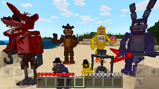 Fnaf Security Mod Minecraft PE screenshot 4
