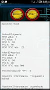 Spirometry Report スクリーンショット 2