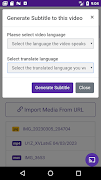Video Subtitle Generator screenshot 4