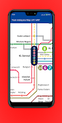 Train Malaysia Map LRT MRT تصوير الشاشة 1