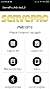 ServePro Admin plakat