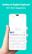 برنامه‌نما Serbian Keyboard عکس از صفحه