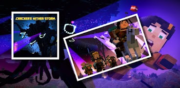 Crackers Wither Storm MCPE Mod ポスター