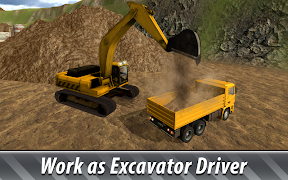 Construction Digger Simulator اسکرین شاٹ 2