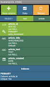 Mobile MySQL Manager Full स्क्रीनशॉट 5