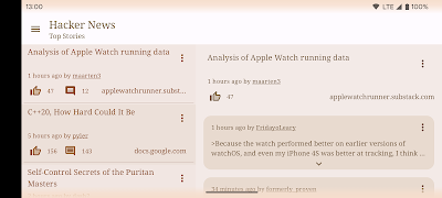 Hacker News 스크린샷 4