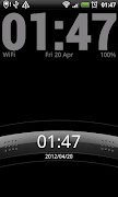 برنامه‌نما Simple Clock Live Wallpaper عکس از صفحه