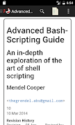 Advanced Bash Scripting Guide plakat