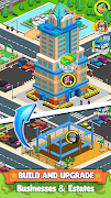 Idle clicker Build City Tycoon Ekran Görüntüsü 1