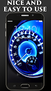 Speedometer Lock Screen اسکرین شاٹ 1