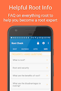 2 Schermata Root Check: Controllo di root