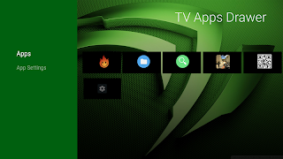 TV Apps Drawer تصوير الشاشة 4