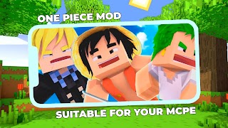 One Piece Mod for Minecraft PE imagem de tela 2