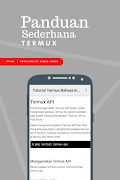 3 Schermata Tutorial Termux Indonesia