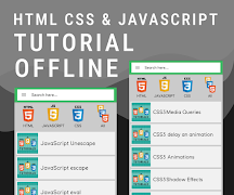 Html and JavaScript tutorial poster