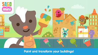 Sago Mini Neighborhood Blocks captura de pantalla 3