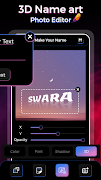3D Name Art - Text Art Maker syot layar 2