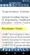 LEADTOOLS Annotations App تصوير الشاشة 1