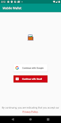 برنامه‌نما Mobile Wallet عکس از صفحه