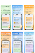Notebook – Secure Backup Notes Affiche