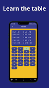 Tabla de multiplicación captura de pantalla 4